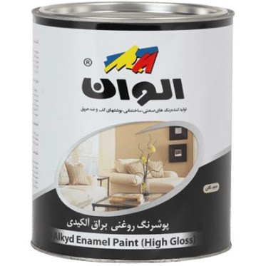 رنگ روغنی الوان سفید براق