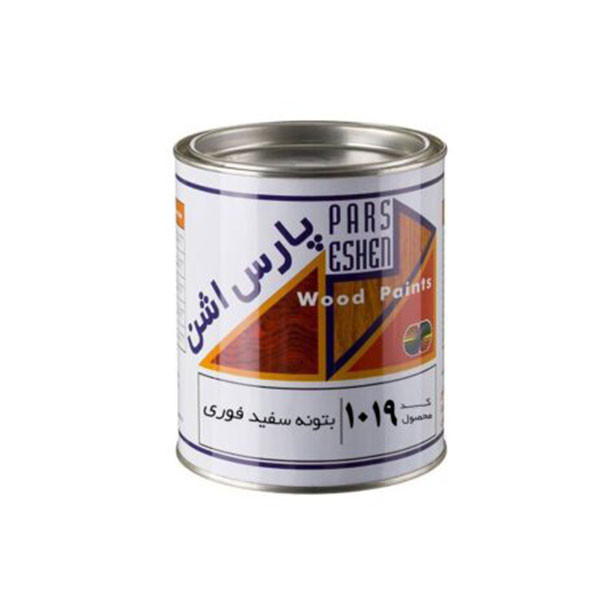 بتونه فوری سفید چوب پارس اشن کد 1019